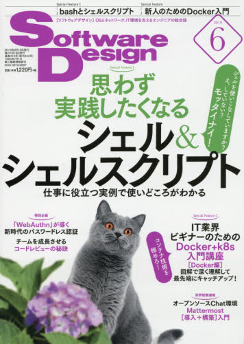 ソフトウエアデザイン ２０１９年６月号 （技術評論社） Windows関連雑誌の商品画像