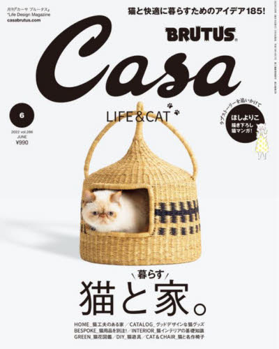 Ｃａｓａ　ＢＲＵＴＵＳ（カ－サブル－タス ２０２２年６月号 （マガジンハウス） インテリア雑誌の商品画像
